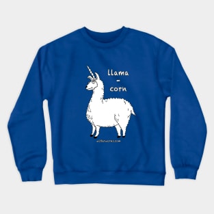 Llamacorn! Crewneck Sweatshirt